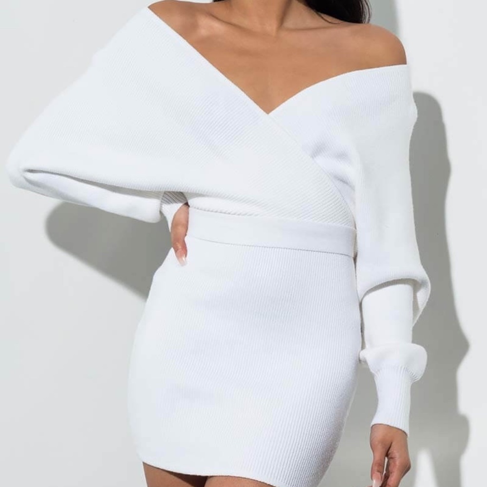 AKIRA Mini Sweater Dress